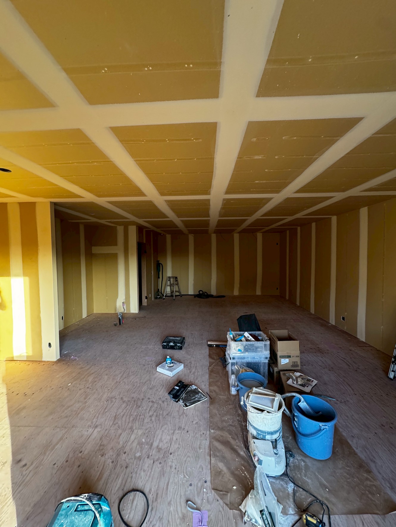 Withの事務所の建設の様子