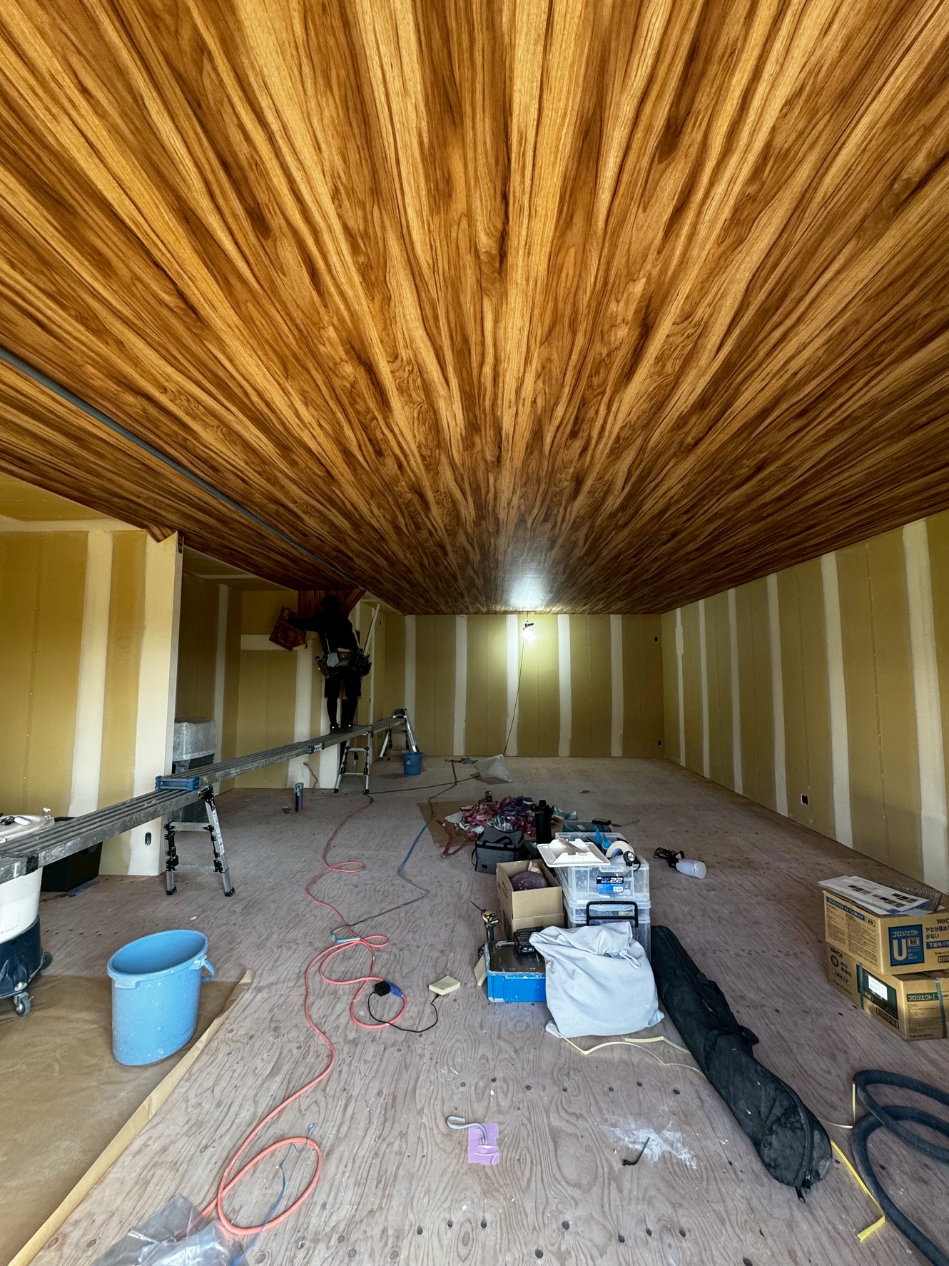 Withの事務所の建設の様子