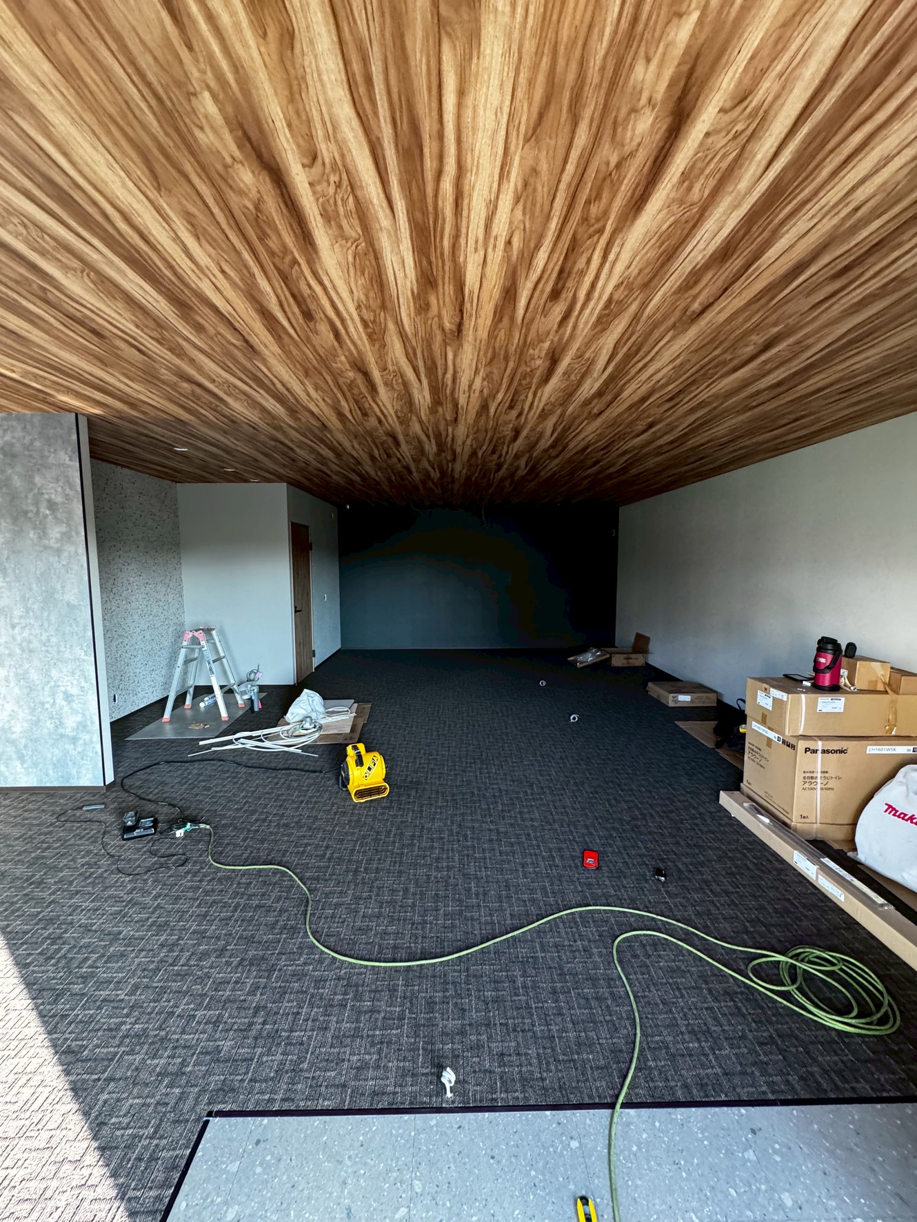 Withの事務所の建設の様子