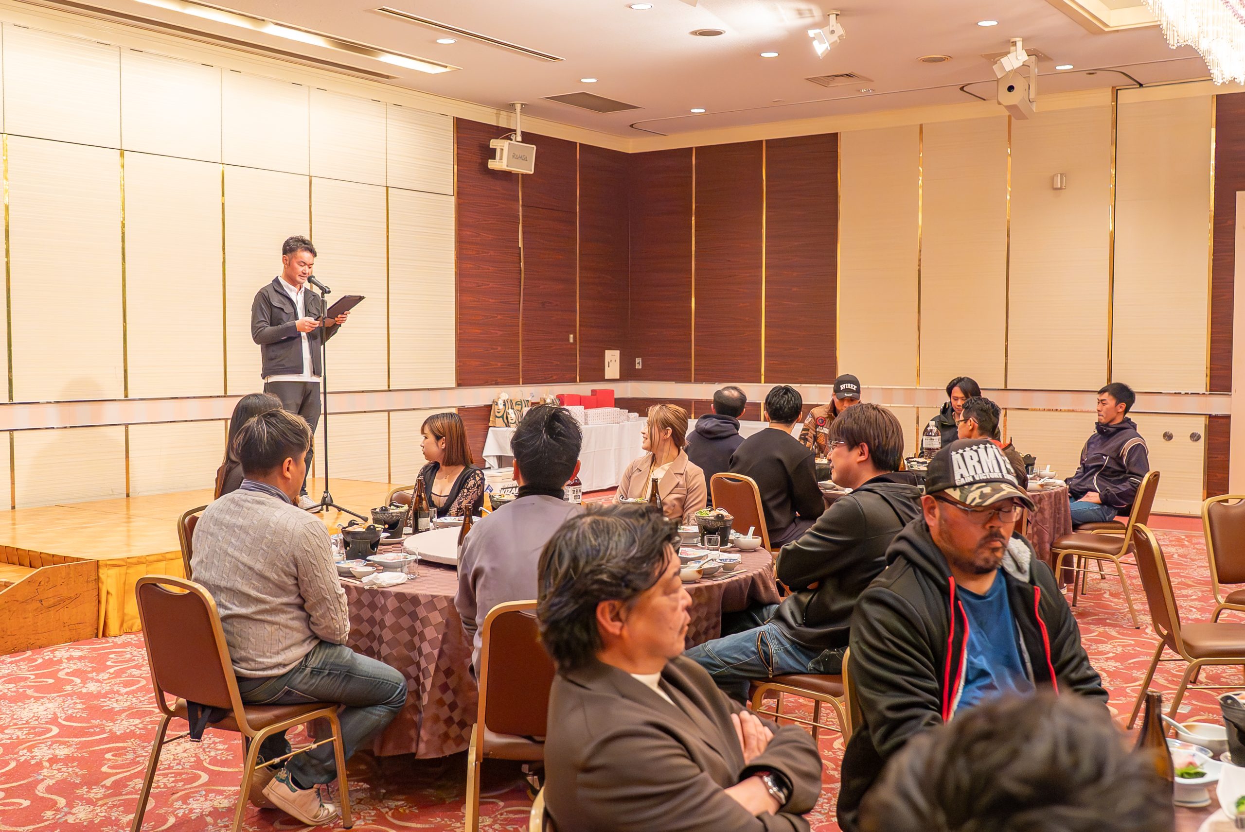 Withの忘年会の様子